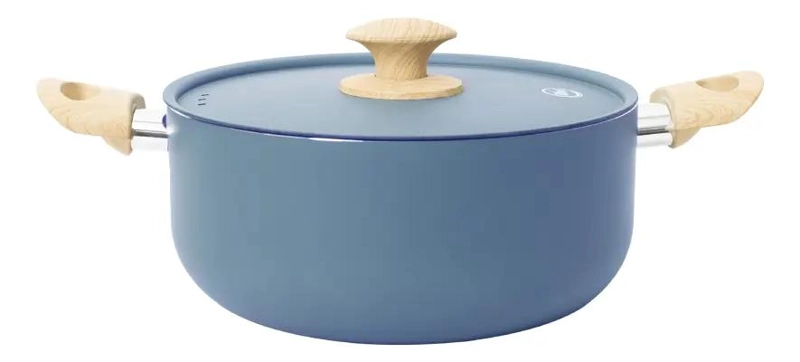OLLA DE ALUMINIO RECICLADO 24 CM CON RECUBRIMIENTO ANTIADHERENTE - 1