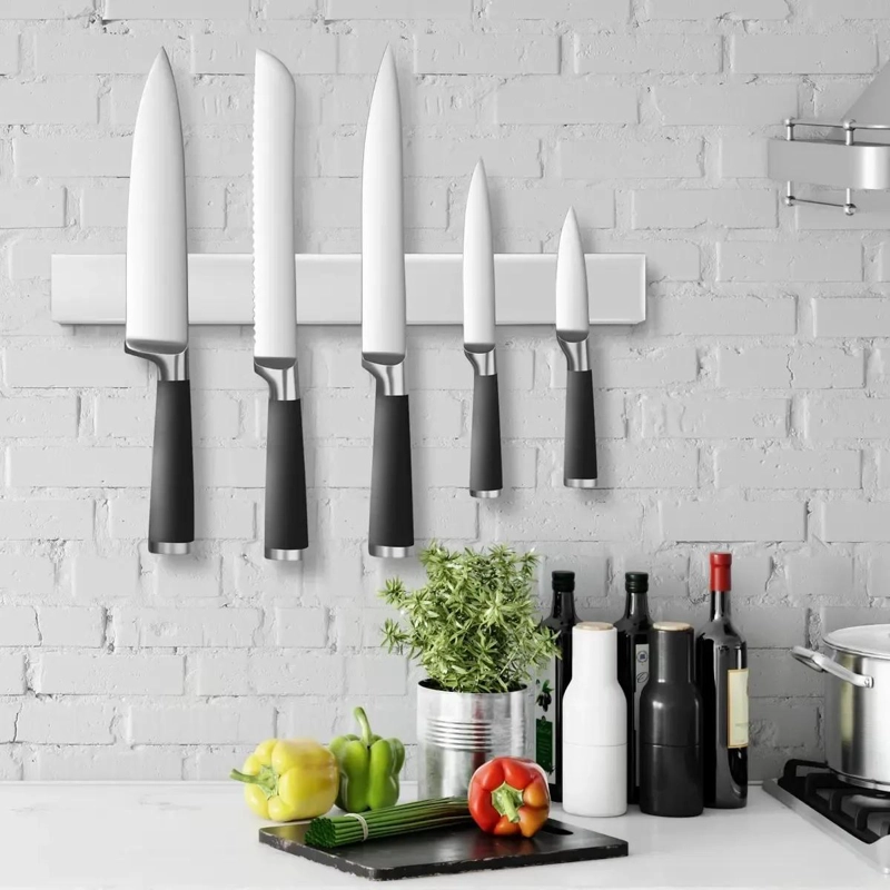 BARRA MAGNE TICA DE 40 CM PARA CUCHILLOS Y UTENSILIOS DE COCINA - 3