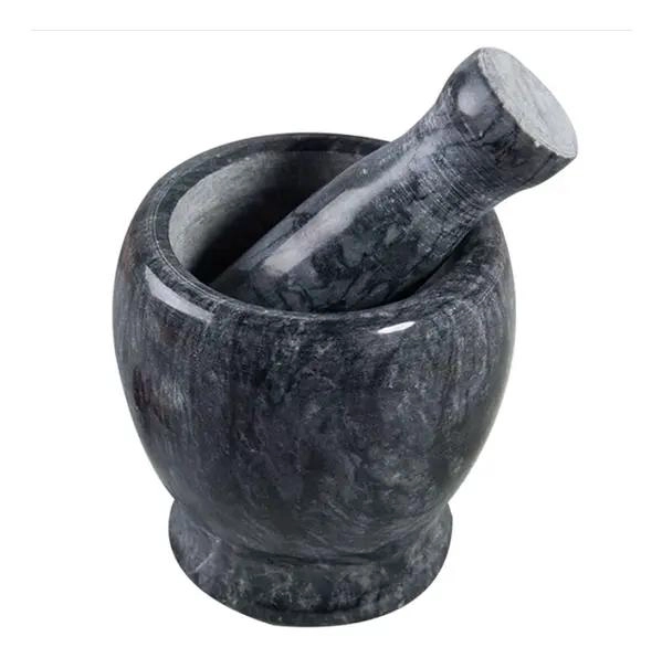 MORTERO DE GRANITO PARA COCINA CON TRITURADOR DE ALIMENTOS INTEGRADO - 2