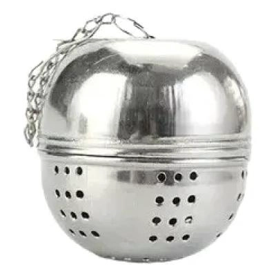 COLADOR DE TE  INFUSOR DE CONDIMENTOS EN FORMA DE BOLA PARA SOPA - 1