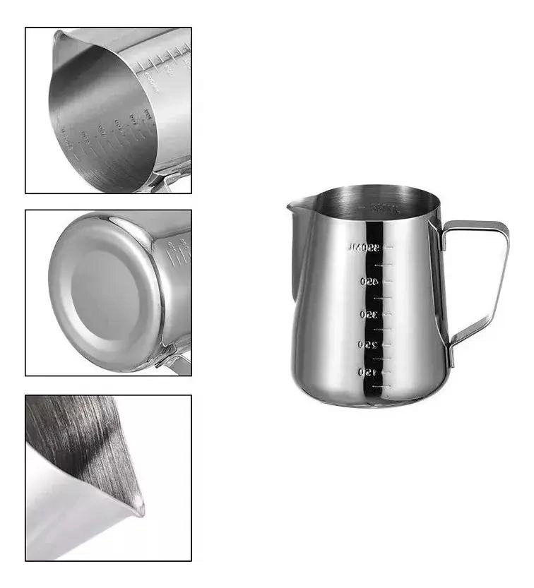 JARRA ESPUMADORA DE LECHE CON CAPACIDAD DE 550 ML Y MEDIDOR INTEGRADO - 2