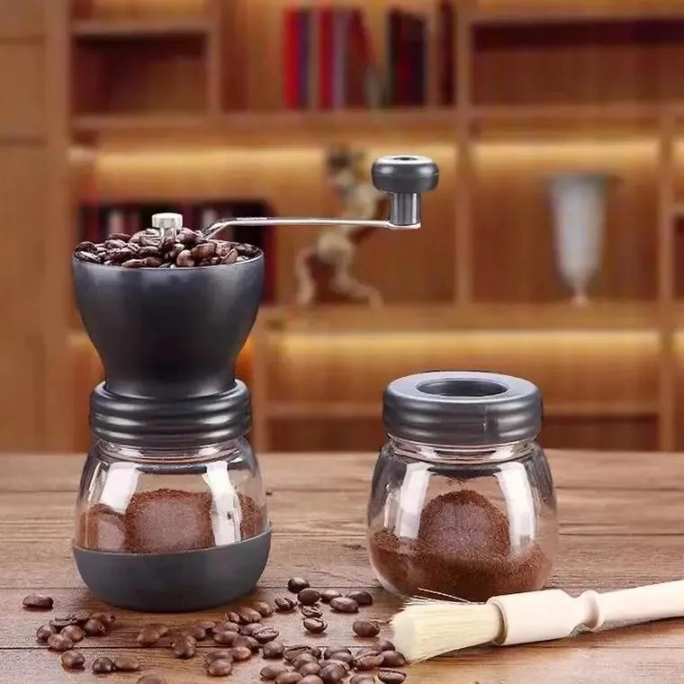 MOLINILLO MANUAL PARA CAFE  CON ENGRANAJE CERAMICO AJUSTABLE - 5