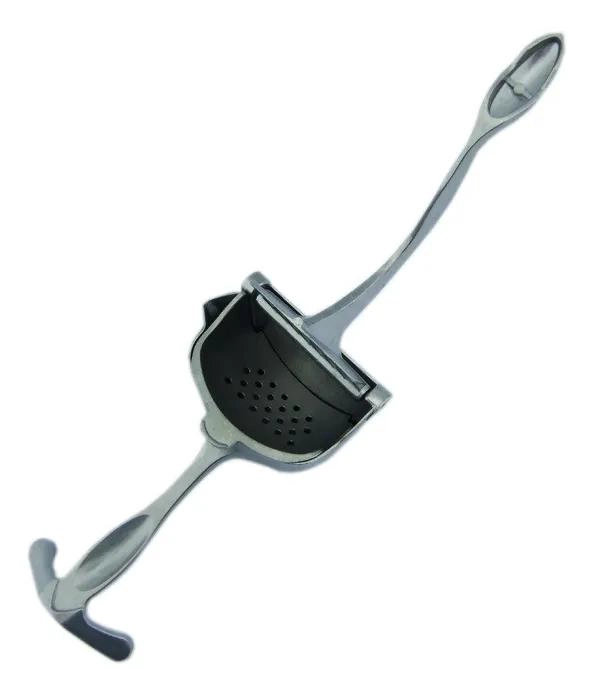 EXPRIMIDOR MANUAL DE FRUTAS METALICO PARA JUGOS FRESCOS - 2