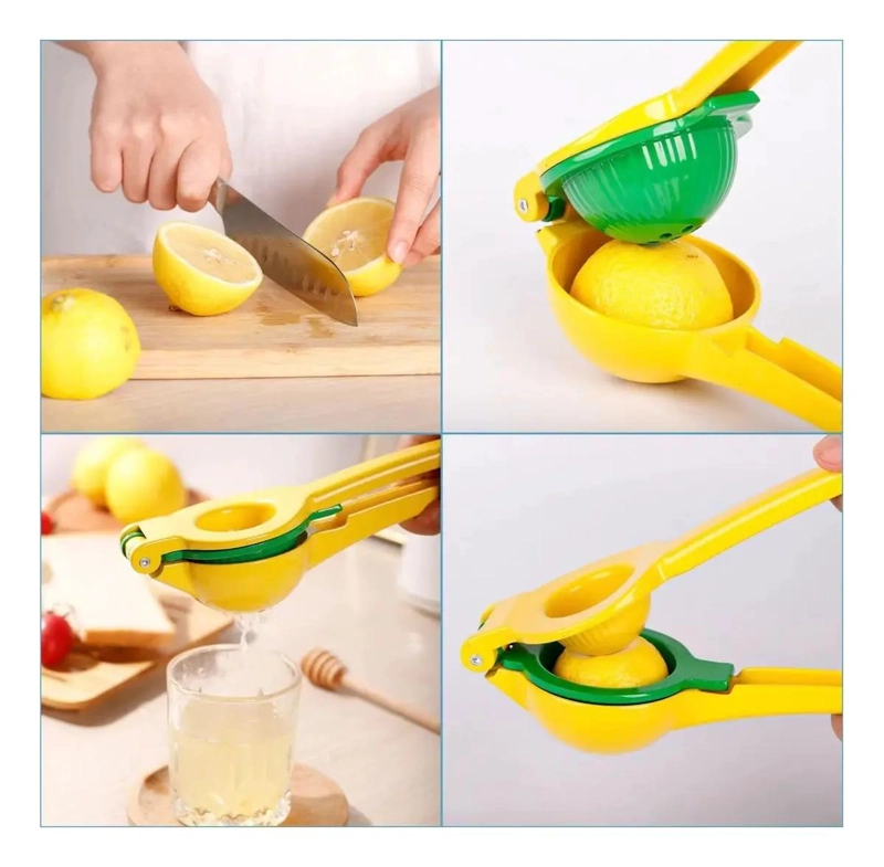 EXPRIMIDOR MANUAL PARA CITRICOS CON DISEÑO ERGONOMICO Y FACIL USO - 2