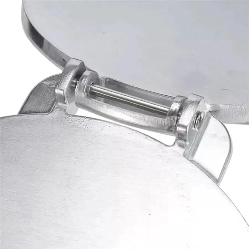 PRENSA PARA TORTILLAS Y EMPANADAS DE ACERO INOXIDABLE 20 CM - 4
