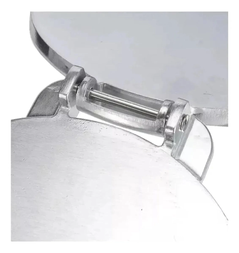 PRENSA PARA TORTILLAS Y EMPANADAS DE ACERO INOXIDABLE 20 CM - 2