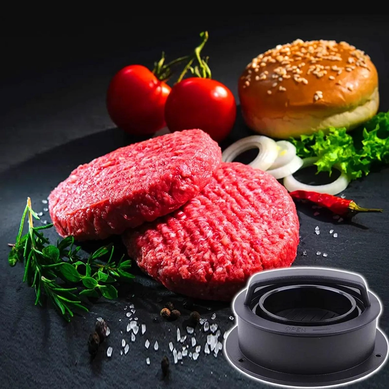 JUEGO COMBINADO DE DOS PRENSAS PARA HAMBURGUESAS MULTIFUNCIONAL 3 EN 1 - 2