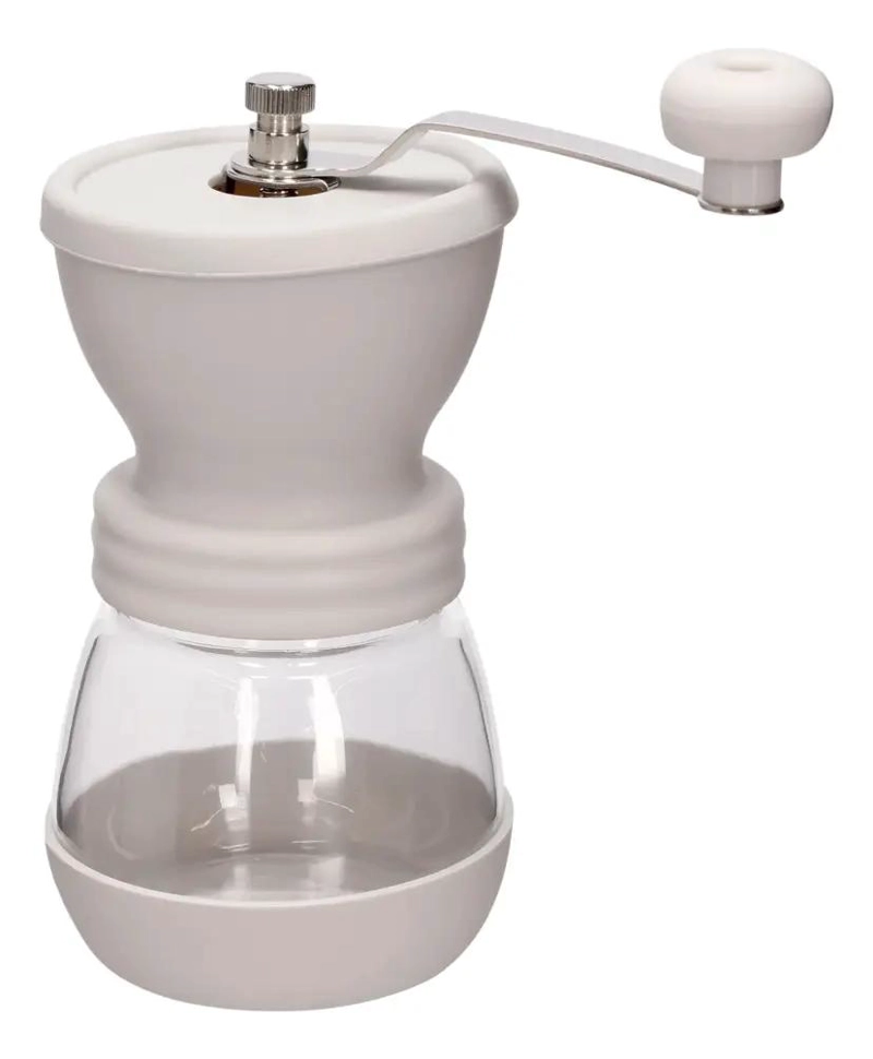 MOLINO MANUAL PARA CAFE  CON FRASCO DE ALMACENAMIENTO HERME TICO - 1