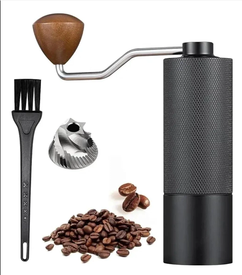 MOLINILLO MANUAL AJUSTABLE PORTATIL DE METAL PARA CAFE - 1