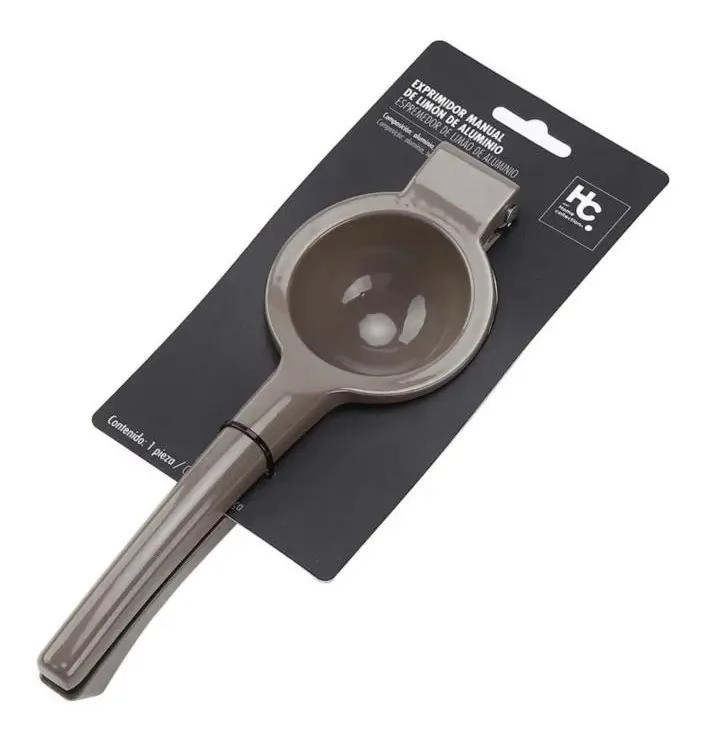EXPRIMIDOR MANUAL DE LIMON CON CUERPO DE ALUMINIO RESISTENTE - 1