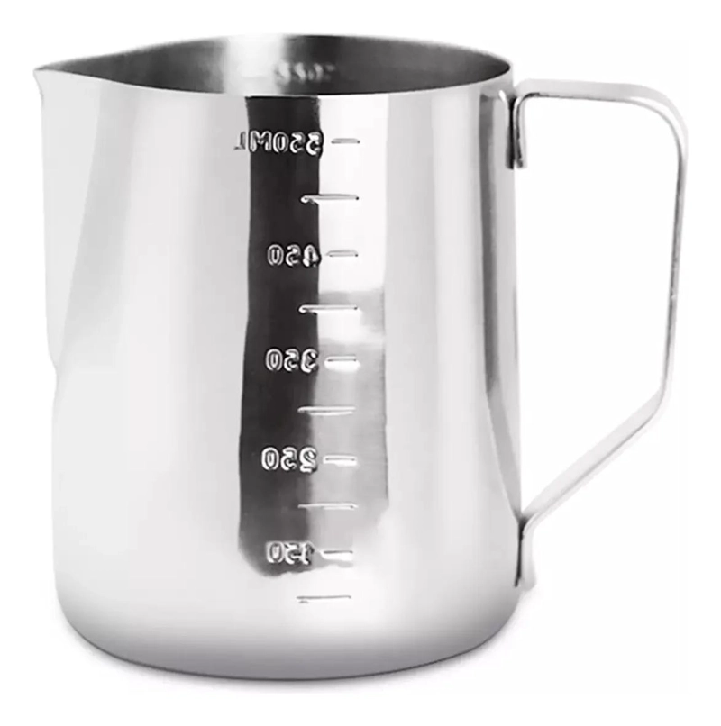 JARRA ESPUMADORA DE LECHE CON CAPACIDAD DE 600 ML Y MEDIDOR INTEGRADO - 1