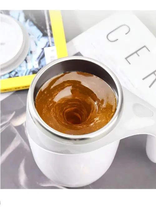 TAZA TE RMICA CON AGITADOR INTEGRADO PARA BEBIDAS Y CAFE - 4