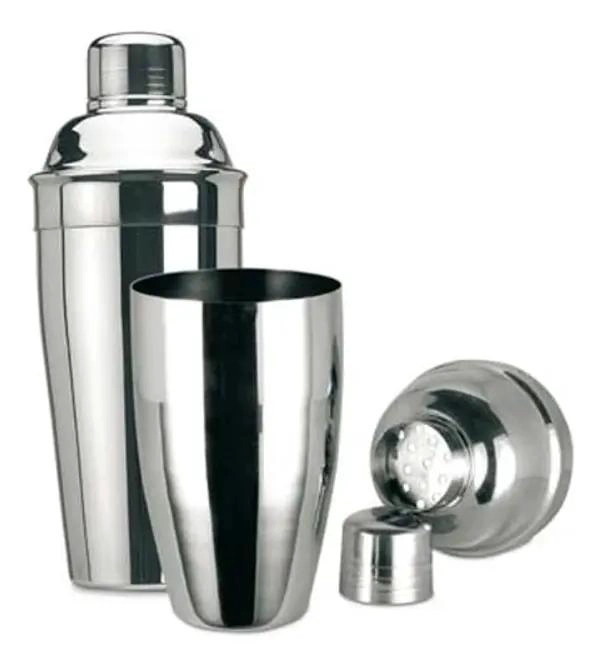 COCTELERA DE 3 PIEZAS CON CAPACIDAD DE 750 ML PARA BAR - 3