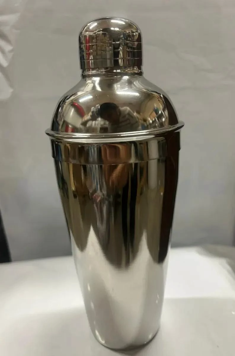 COCTELERA DE 3 PIEZAS CON CAPACIDAD DE 750 ML PARA BAR - 4