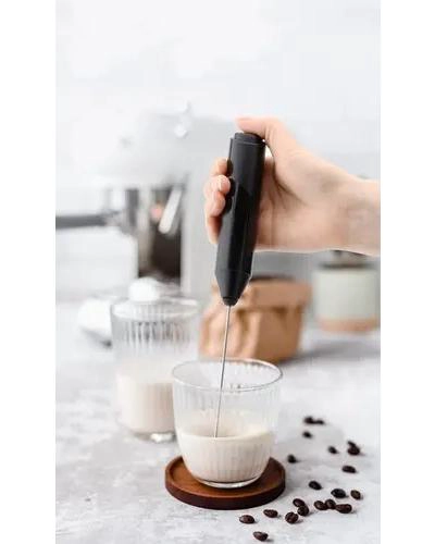MINI BATIDOR PORTATIL PARA CAFE , LECHE Y CHOCOLATE A PILAS - 2