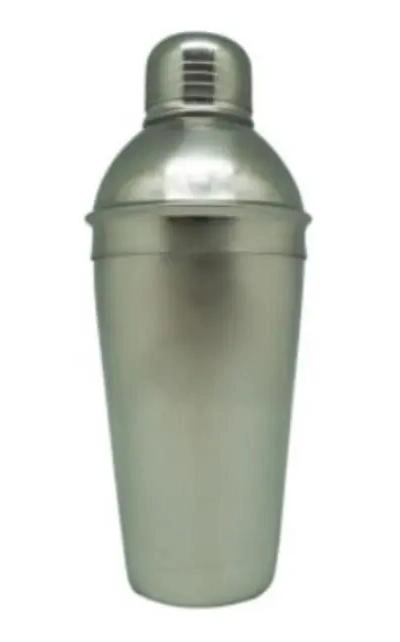 COCTELERA DE ACERO INOXIDABLE DE 3 PIEZAS CON CAPACIDAD DE 1 LITRO - 1