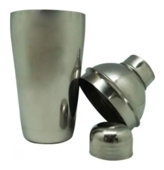 COCTELERA DE ACERO INOXIDABLE DE 3 PIEZAS CON CAPACIDAD DE 1 LITRO - 2
