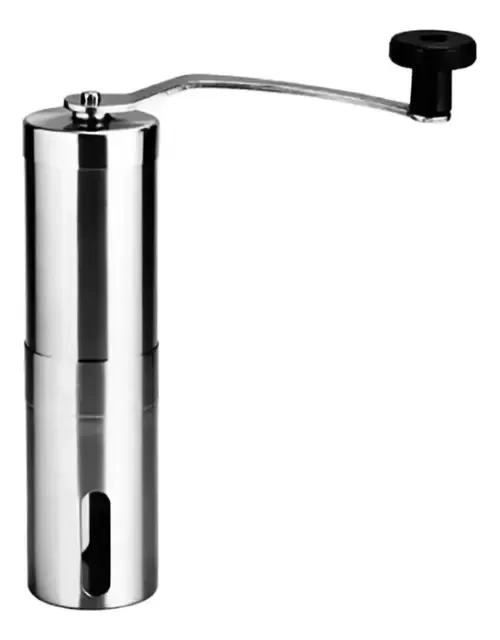 MOLINILLO MANUAL PARA CAFE  CON CUERPO DE ACERO INOXIDABLE Y DISEÑO COMPACTO - 2