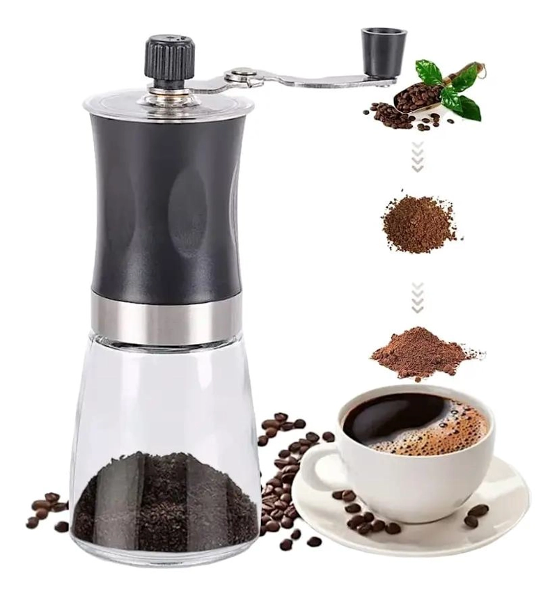MOLINO MANUAL PARA CAFE  CON MECANISMO DE MOLIENDA AJUSTABLE - 1