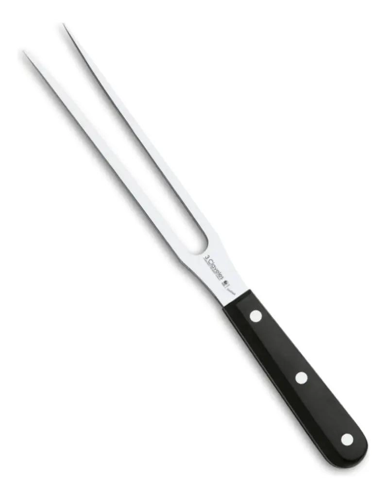 TENEDOR DE ACERO INOXIDABLE DE 20 CM CON DISEÑO CLASICO Y DURADERO - 3