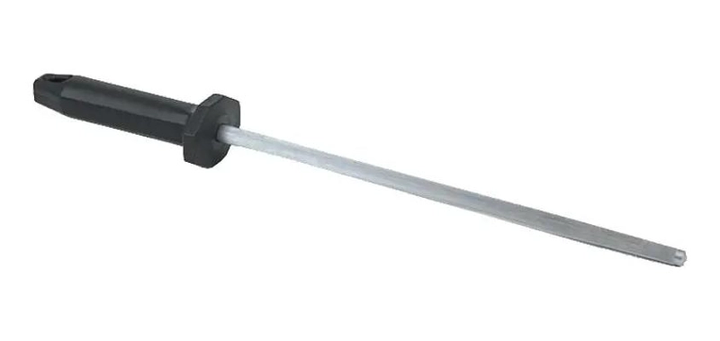 AFILADOR CHAIRA DE 30 CM CON MANGO NEGRO PARA CUCHILLOS - 2