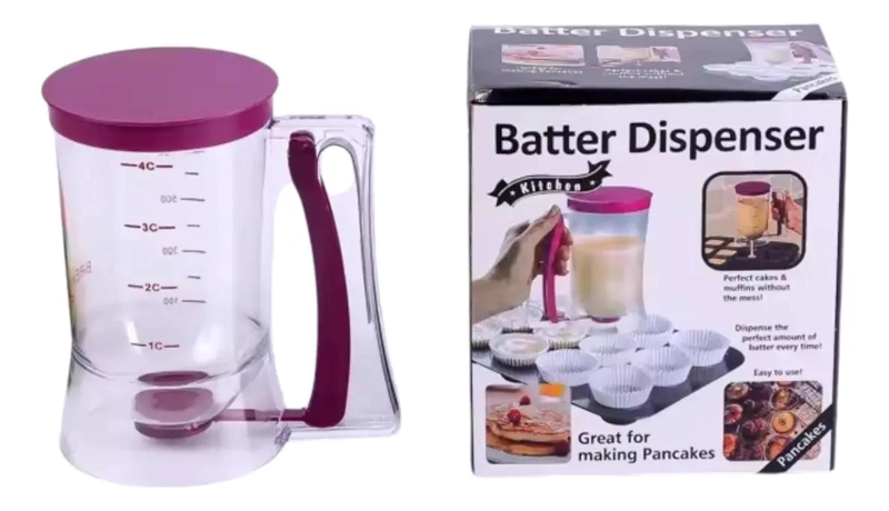 DISPENSADOR GRADUADO PARA MASA CON CAPACIDAD AJUSTABLE Y DISEÑO ERGONOMICO - 1