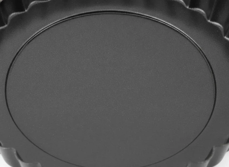 SET DE 24 MOLDES MINI PARA TARTALETAS DESMONTABLES DE 12 CM ANTIADHERENTES - 4