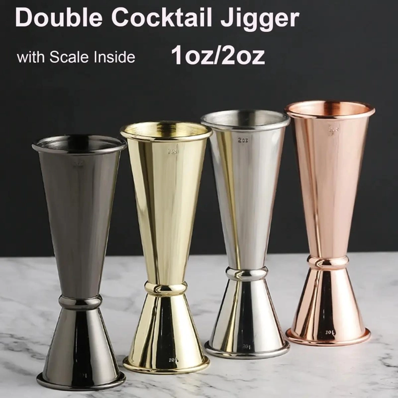 MEDIDOR DE ONZAS EN ACERO INOXIDABLE PARA BEBIDAS - 3