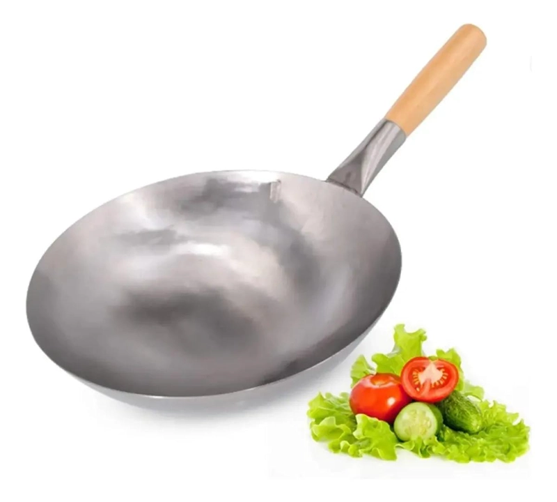 SARTE N WOK ANTIADHERENTE DE ACERO INOXIDABLE DE 36 CM - 3