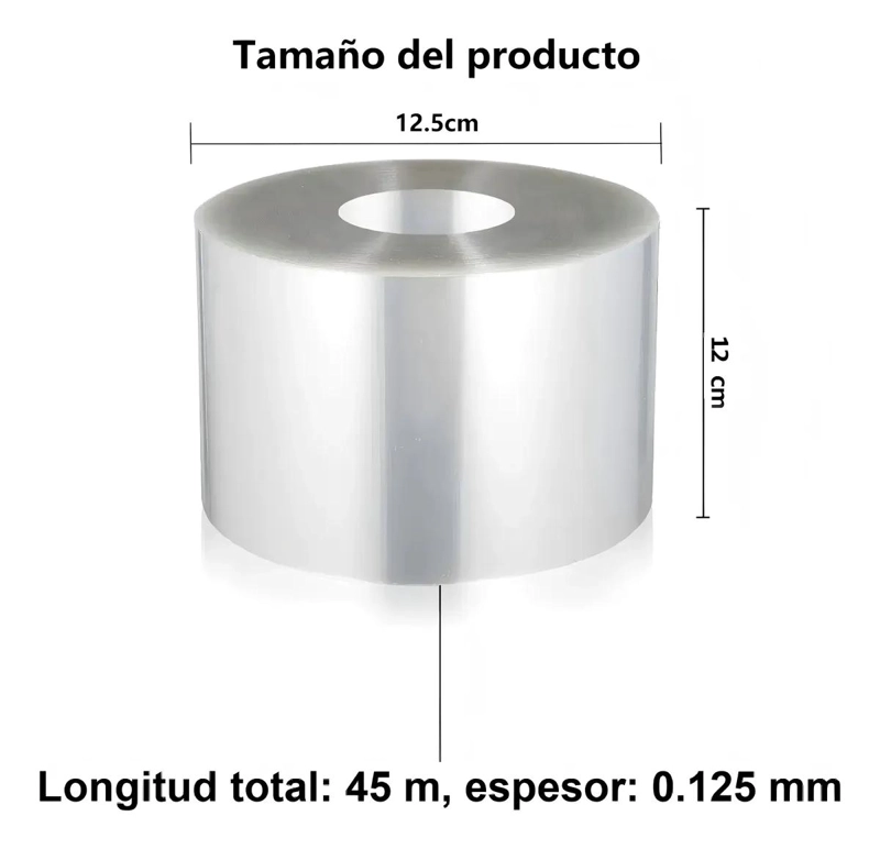 ROLLO DE ACETATO PARA REPOSTERIA DE 12 CM POR 45 METROS - 3