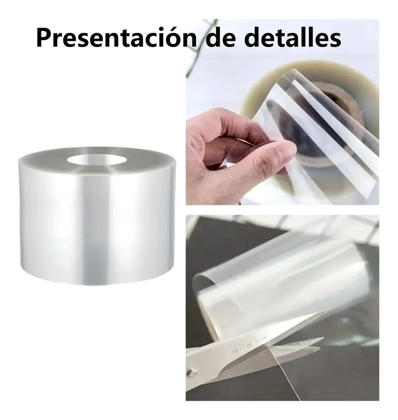 ROLLO DE ACETATO PARA REPOSTERIA DE 12 CM POR 45 METROS - 4
