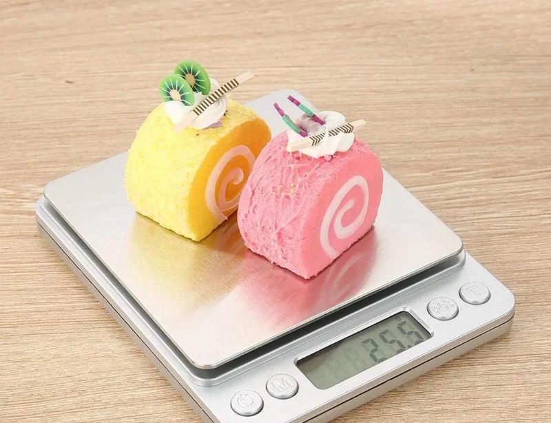 PACK DE 6 MINI BALANZAS DIGITALES DE COCINA CON PRECISION DE 0,1G Y CAPACIDAD 2, - 3