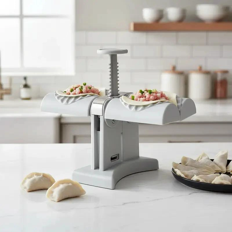 PRENSA MANUAL PARA EMPANADAS CON MOLDE PARA EMPANADA COCKTAIL - 1