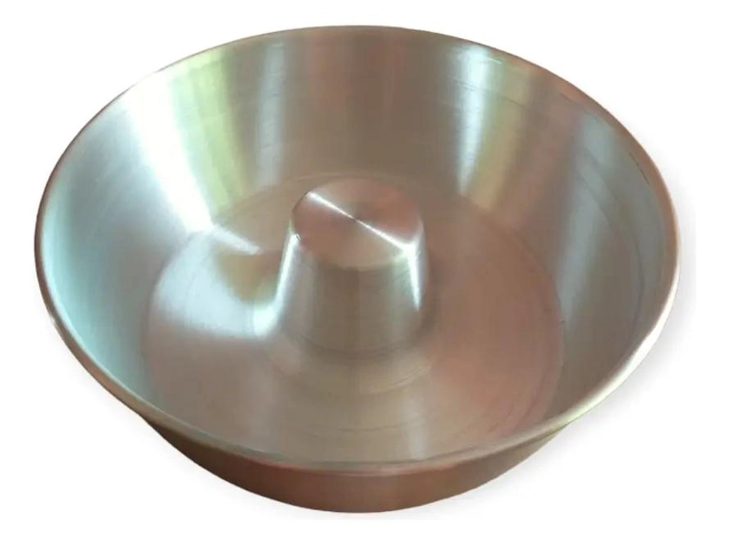 MOLDE PARA QUEQUE Y FLAN DE ALUMINIO DE 28 CM - 2