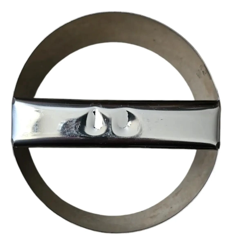 MOLDE CORTADOR PARA MASAS DE 10 CM EN ACERO INOXIDABLE - 1