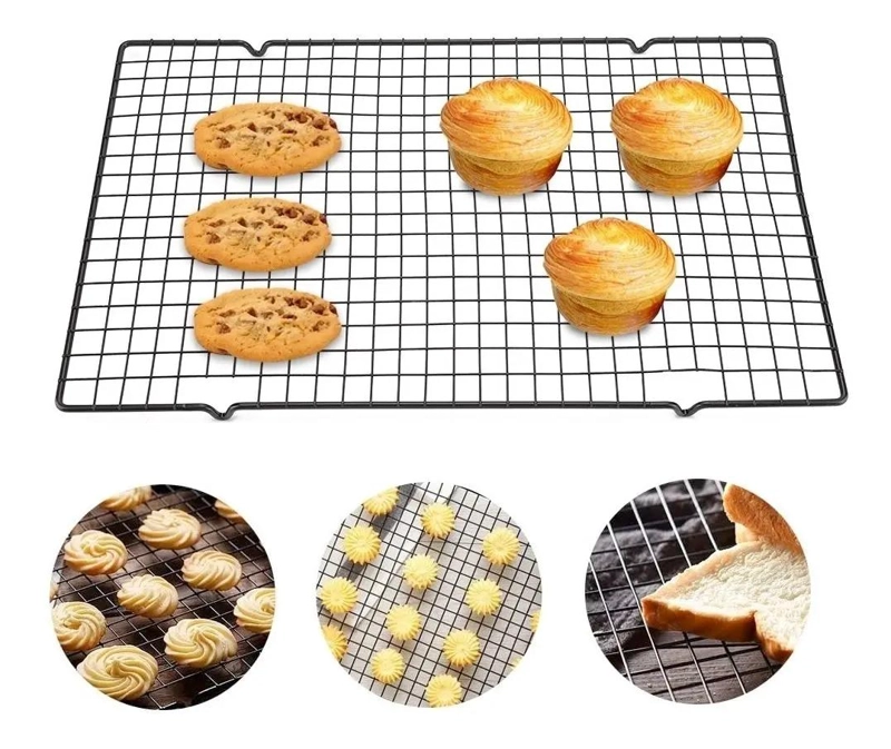 PACK DE 2 REJILLAS PARA ENFRIAR GALLETAS DE 28 CM - 5