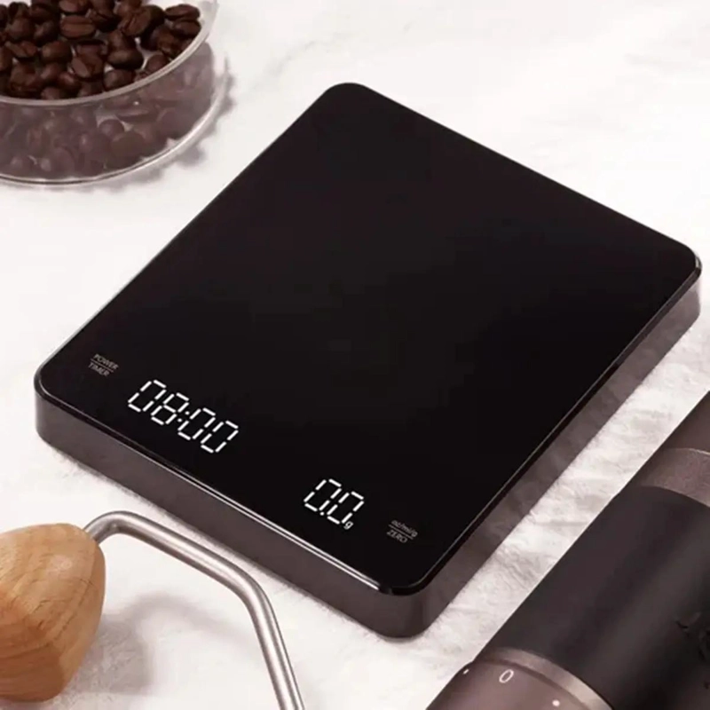 BASCULA DIGITAL PARA CAFE  CON CAPACIDAD DE 3000 GRAMOS Y TEMPORIZADOR INTEGRADO - 1