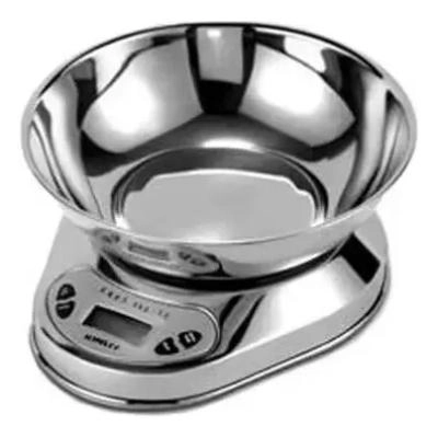BASCULA DE COCINA DIGITAL CON BOWL DE ACERO INOXIDABLE Y CAPACIDAD DE 5 KG - 2