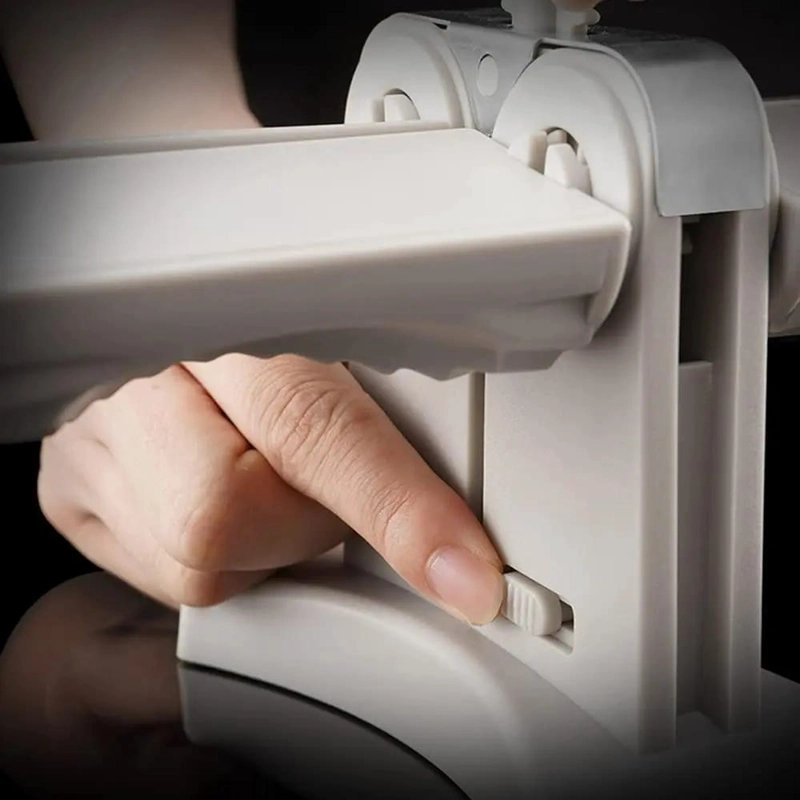 PRENSA MANUAL PARA EMPANADAS COLOR GRIS CON DISEÑO ERGONOMICO - 4