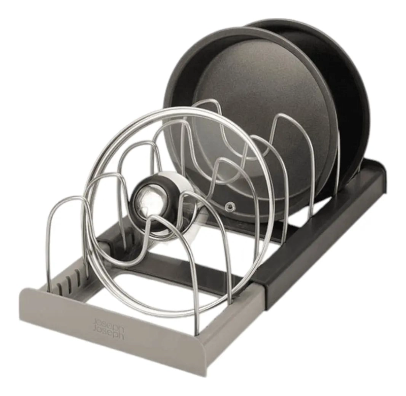 ORGANIZADOR EXTENSIBLE PARA SARTENES, OLLAS Y TAPAS DE COCINA - 1