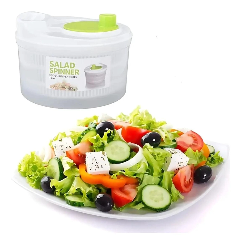 CENTRIFUGA PARA SECAR VERDURAS Y ENSALADAS DE ALTA CAPACIDAD - 2