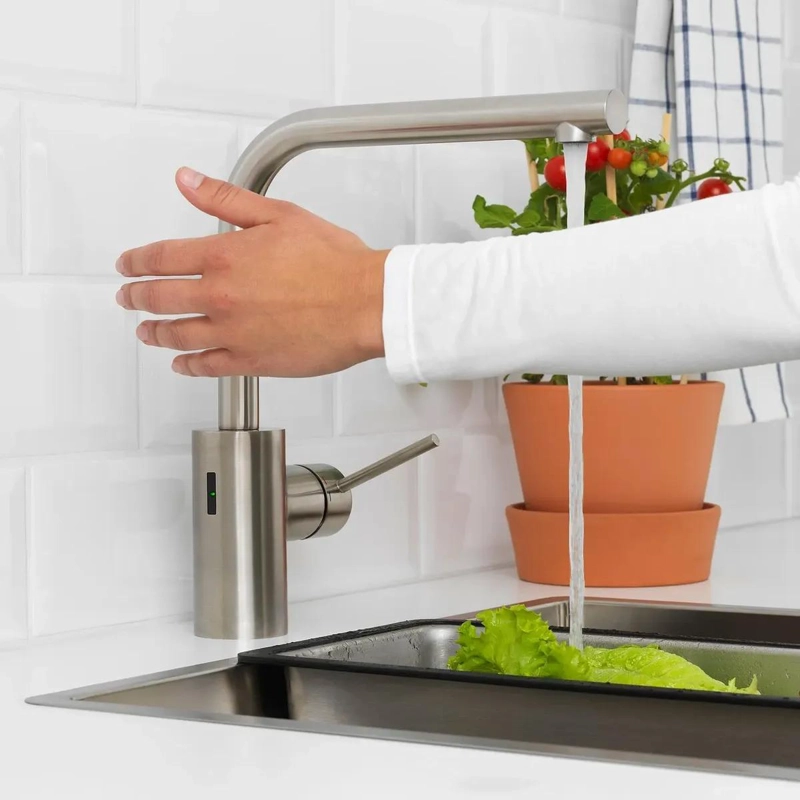 COLADOR DE ACERO INOXIDABLE PARA COCINA CON MANGO ERGONOMICO - 2