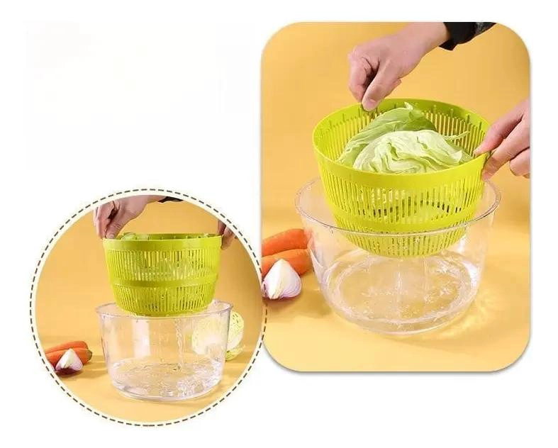 ESCURRIDOR GRANDE PARA FRUTAS Y VERDURAS IDEAL PARA ENSALADAS FRESCAS - 4
