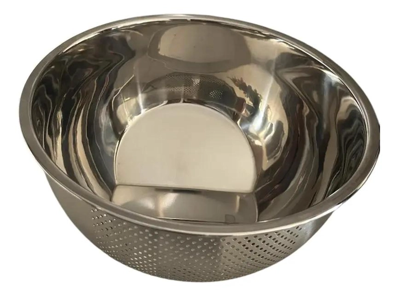 COLADOR DE ACERO INOXIDABLE PARA ARROZ FRUTAS Y VERDURAS RESISTENTE Y DURADERO - 5