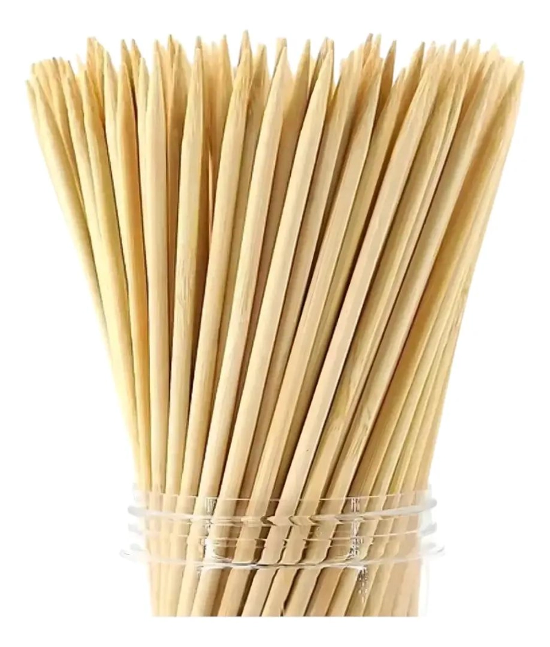 PALOS PARA ANTICUCHOS GRUESOS DE 5 MM POR 50 CM CON 900 UNIDADES - 4
