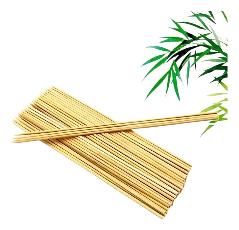 PALOS PARA ANTICUCHOS GRUESOS DE 5 MM POR 50 CM CON 900 UNIDADES - 5