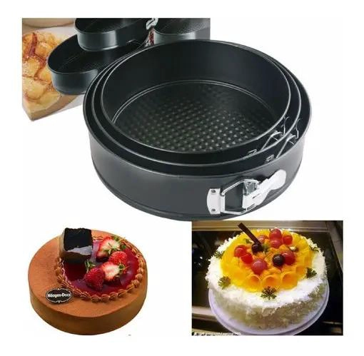 SET DE 3 MOLDES DESMONTABLES ANTIADHERENTES PARA REPOSTERIA - 3