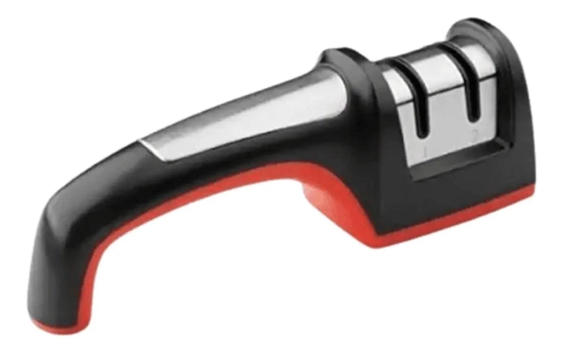 AFILADOR MANUAL PARA CUCHILLOS CON SISTEMA 2 EN 1 PARA AFILADO Y PULIDO - 1