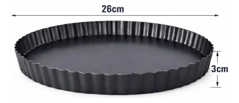 SET DE 3 MOLDES DESMONTABLES PARA PIE, TARTALETAS Y BIZCOCHOS - 4
