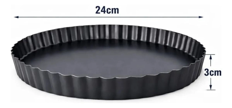 SET DE 3 MOLDES DESMONTABLES PARA PIE, TARTALETAS Y BIZCOCHOS - 5